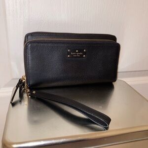 Kate Spade Anita Grove St. Wristlet Black